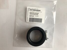 rubber boot with clamp