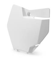 START NUMBER PLATE WHITE 2016