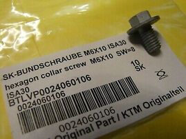 HH COLLAR SCREW M6X10 TX30