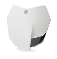 START NUMBER PLATE WHITE SX 13