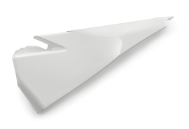 air box cover left white