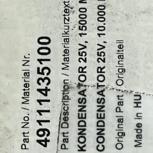 CONDENSATOR 25V, 10.000 MF