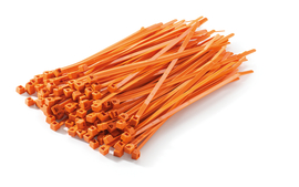ORANGE CABLE TIES 100PK