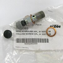 HOLLOW SCREW CPL. M 10X1 '98