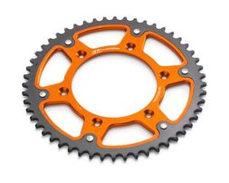REAR SPROCKET ORANGE 49-T