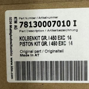 PISTON KIT GR. I 450 EXC 14
