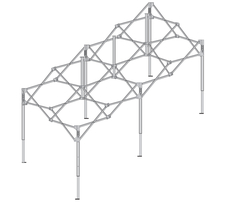 TENT-RACK 6X3M