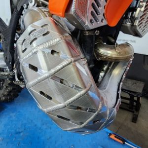 Защита картера и резонатора KTM TBI 2024